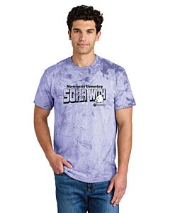 Comfort Colors® Heavyweight Color Blast Tee - 2 Location Imprint - Soar With Logo 