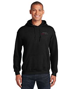 Gildan® - Heavy Blend™ Hooded Sweatshirt - 2 Location Imprint - Talk in Circles Logo