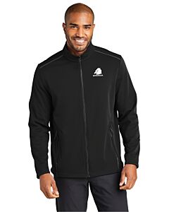 Port Authority® Collective Tech Soft Shell Jacket - Embroidery - Morningside Elementary Eagles Logo