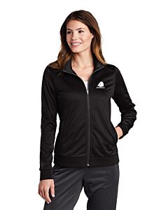 Sport-Tek ® Ladies Tricot Track Jacket - Embroidery - Morningside Elementary Eagles Logo